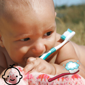 melhor escova de dente para bebê