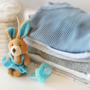 dicas de organização para roupa do bebê