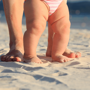 quando o bebe pode ir a praia