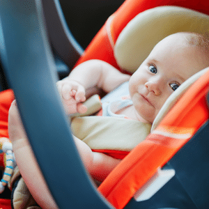 bebe pode ir no colo no carro