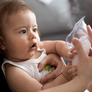 bebê pode fazer nebulização